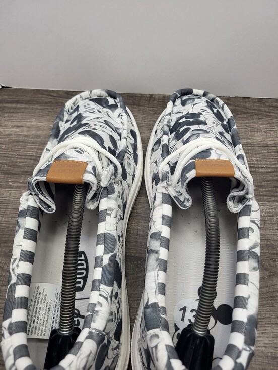 NEW Hey Dude Mickey Mouse Disney Print Wally Shoes Sz 13 B Grade main image 6